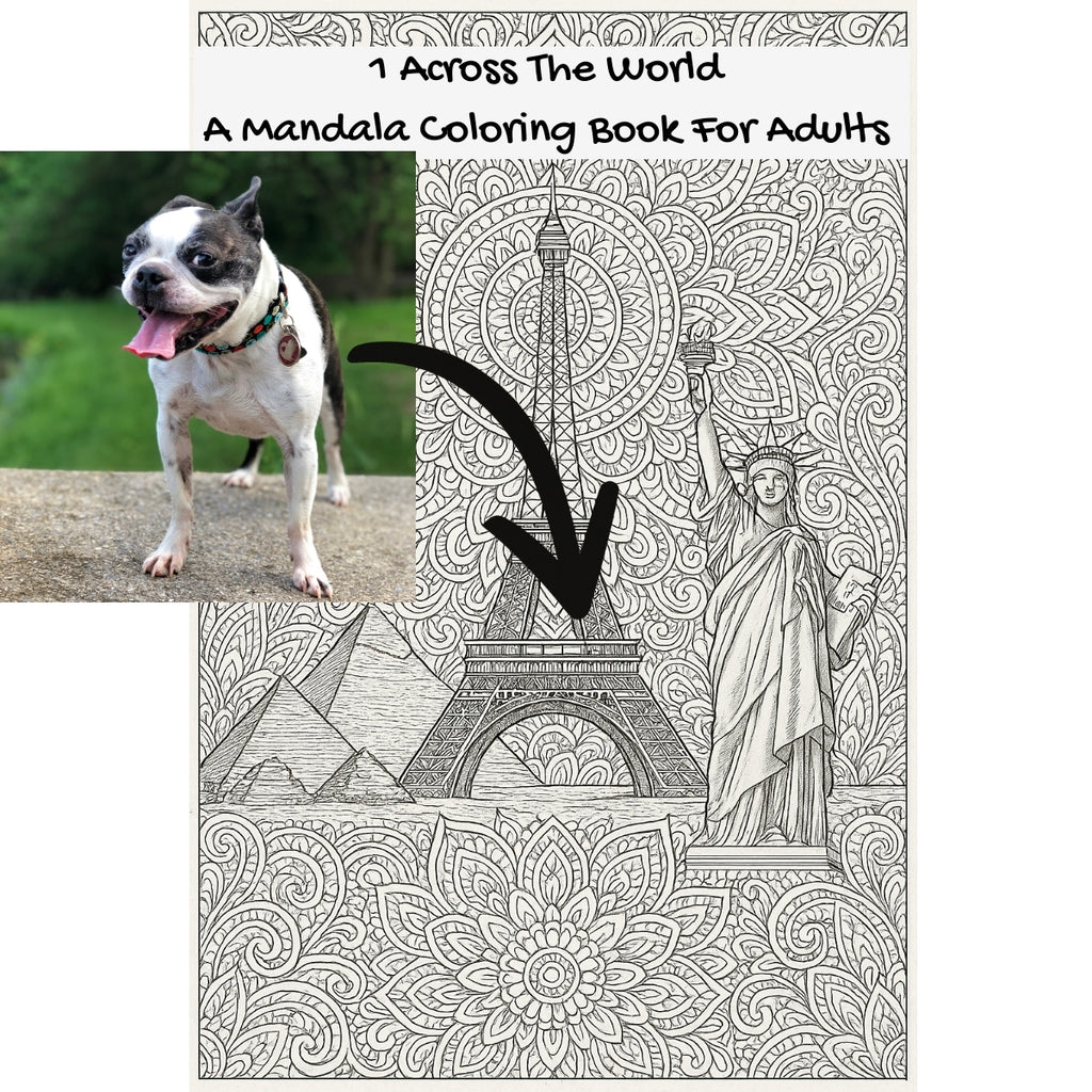 1 Across The World: A Mandala Coloring Book For Adults