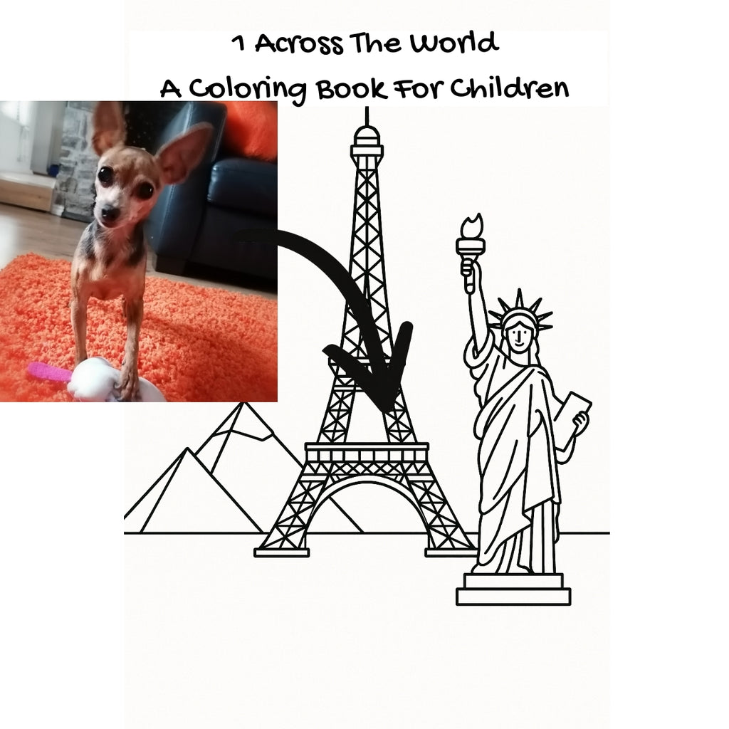 1 Across The World: A Coloring Book For Children
