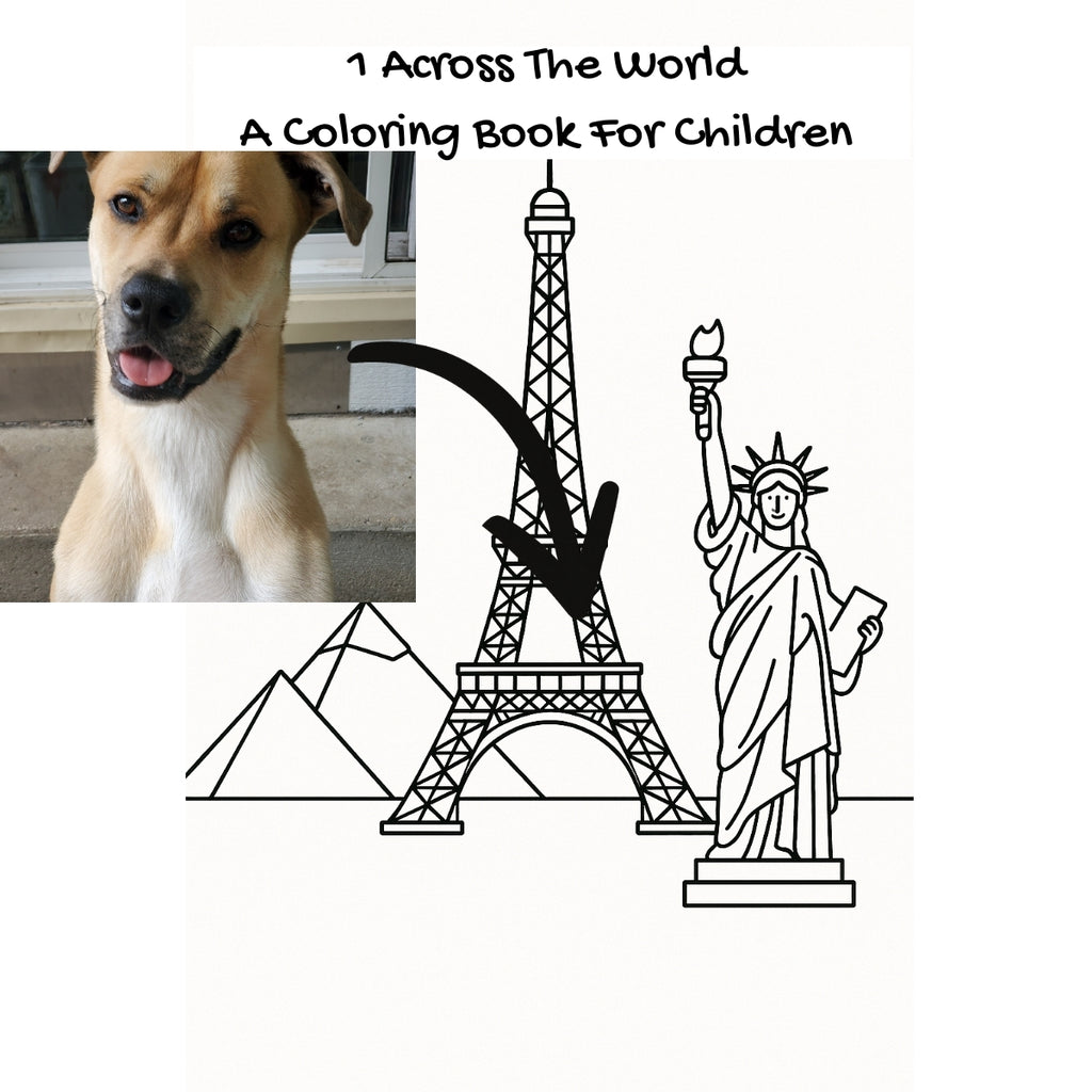 1 Across The World: A Coloring Book For Children
