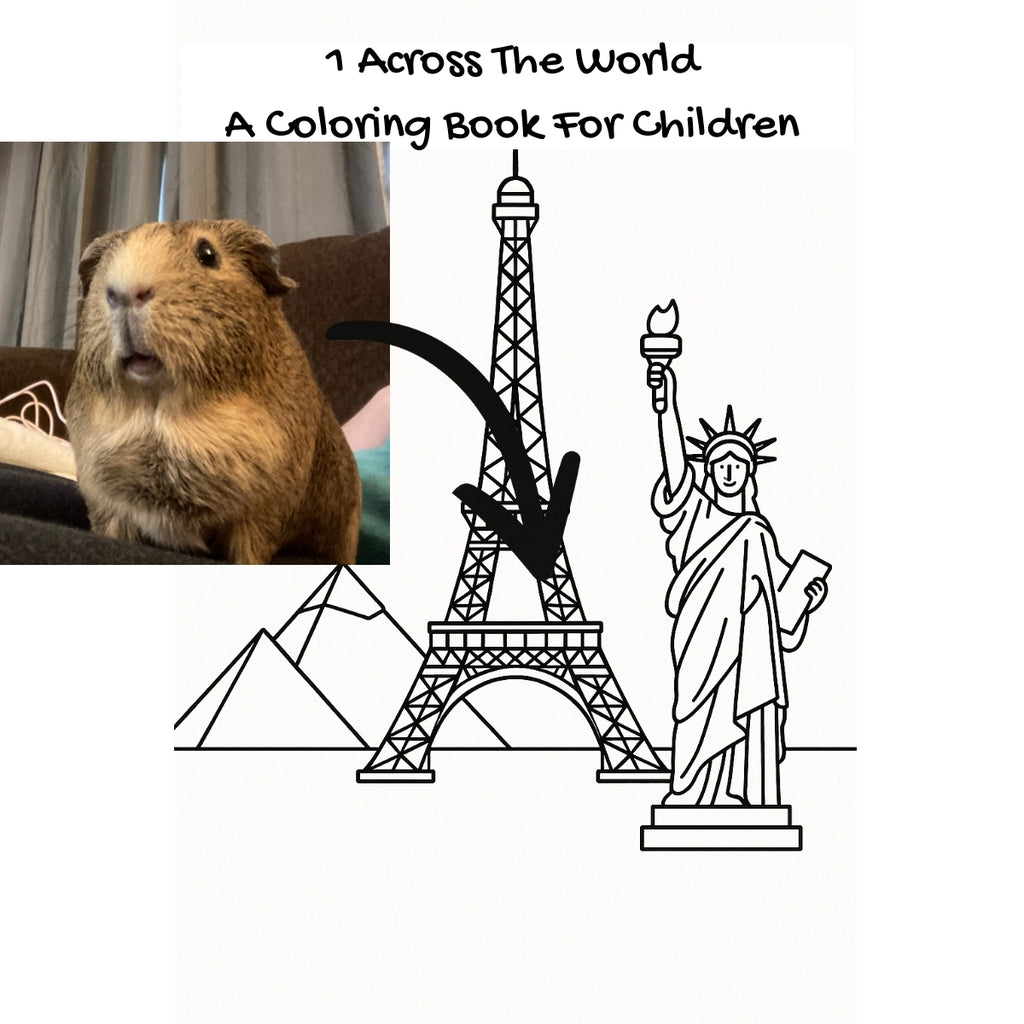 1 Across The World: A Coloring Book For Children
