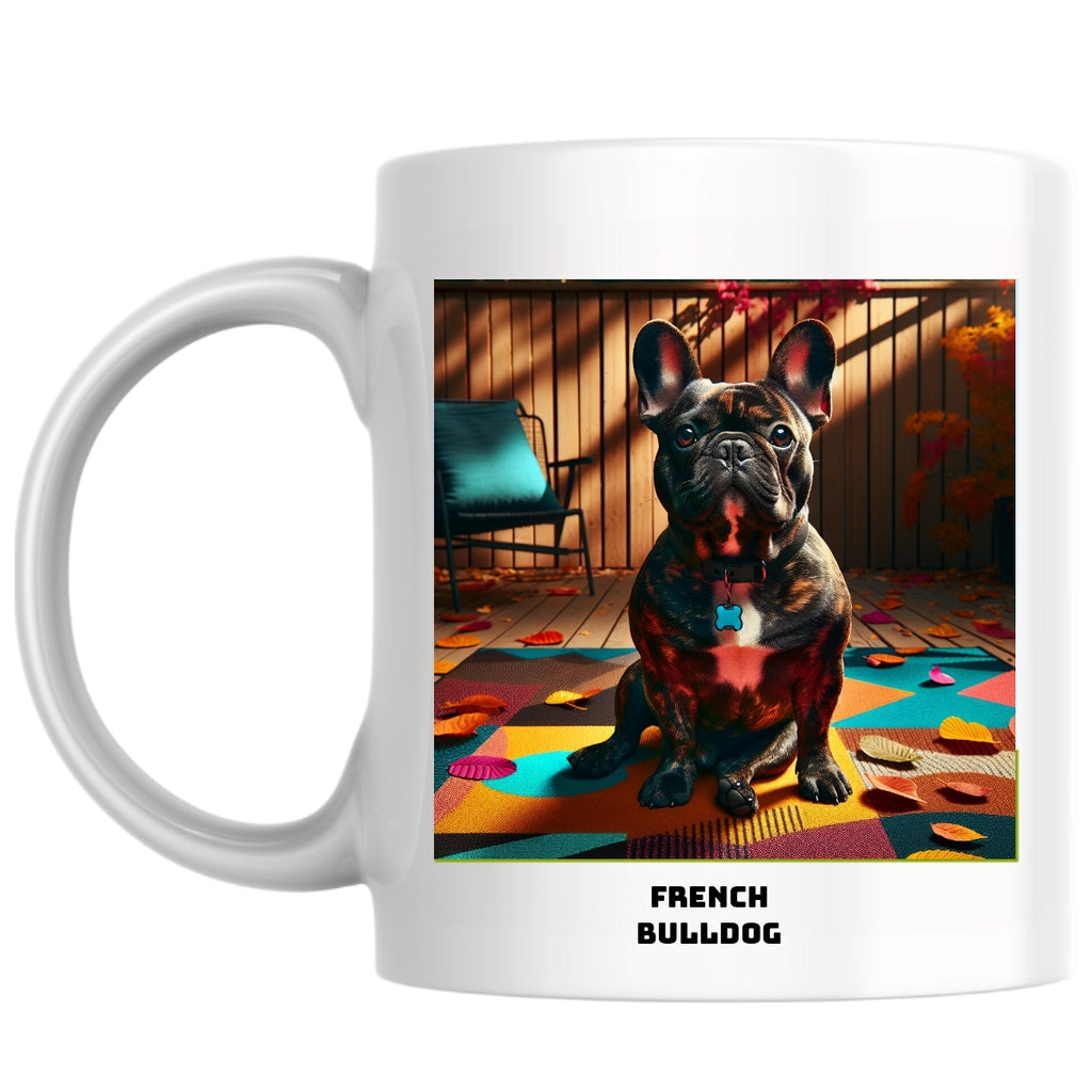 French bulldog the Magnificent: Pop Art Coffee Mug