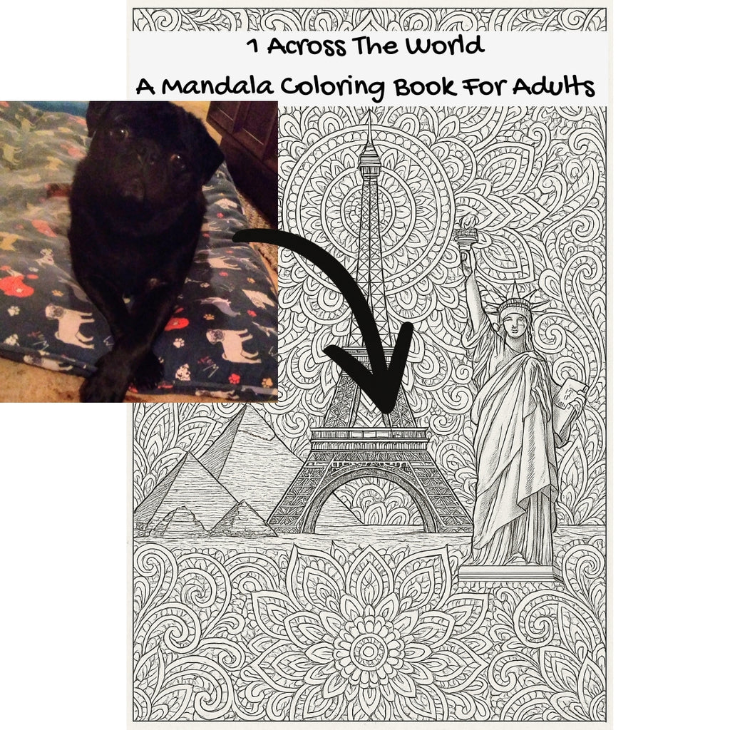 1 Across The World: A Mandala Coloring Book For Adults