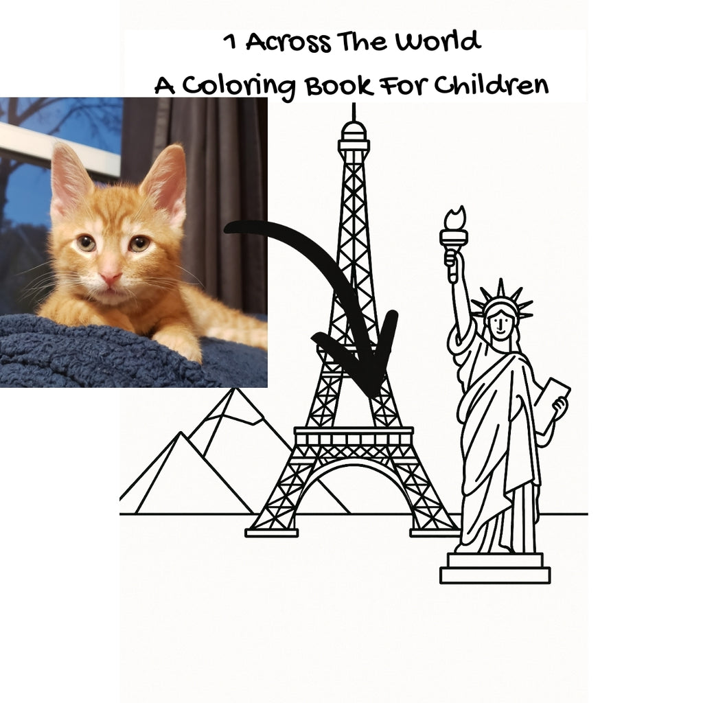 1 Across The World: A Coloring Book For Children