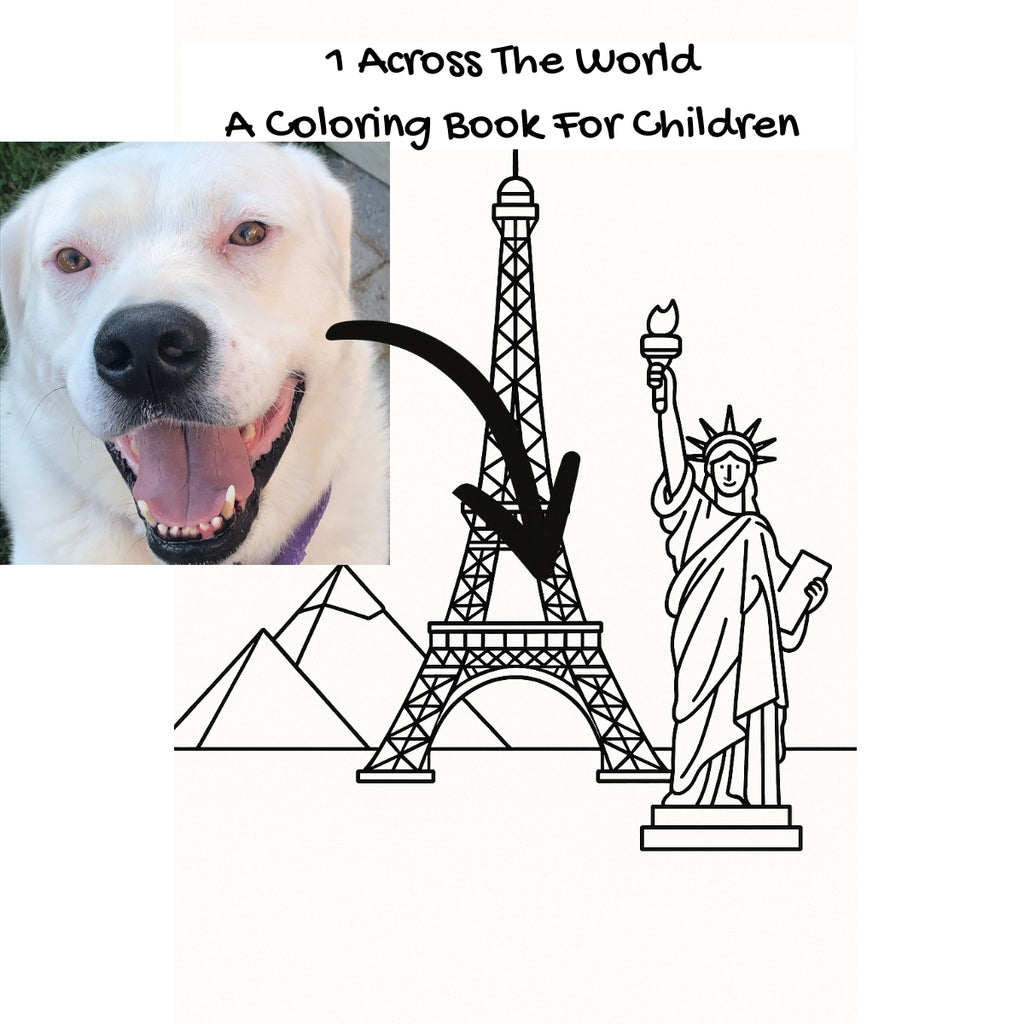 1 Across The World: A Coloring Book For Children