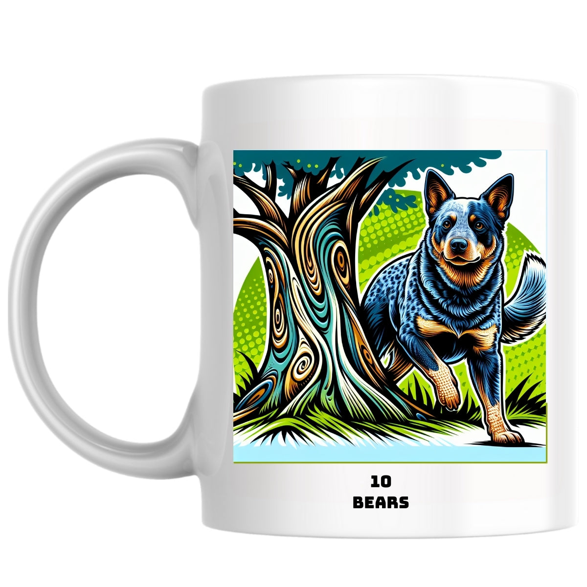 10 Bears the Magnificent: Pop Art Coffee Mug