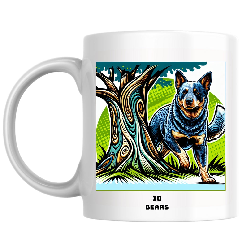 10 Bears the Magnificent: Pop Art Coffee Mug