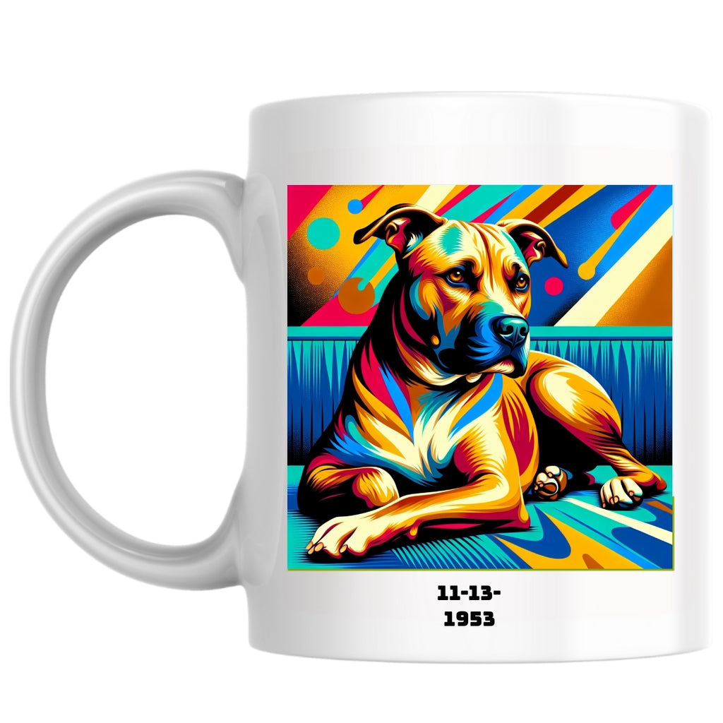 11-13-1953 the Magnificent: Pop Art Coffee Mug
