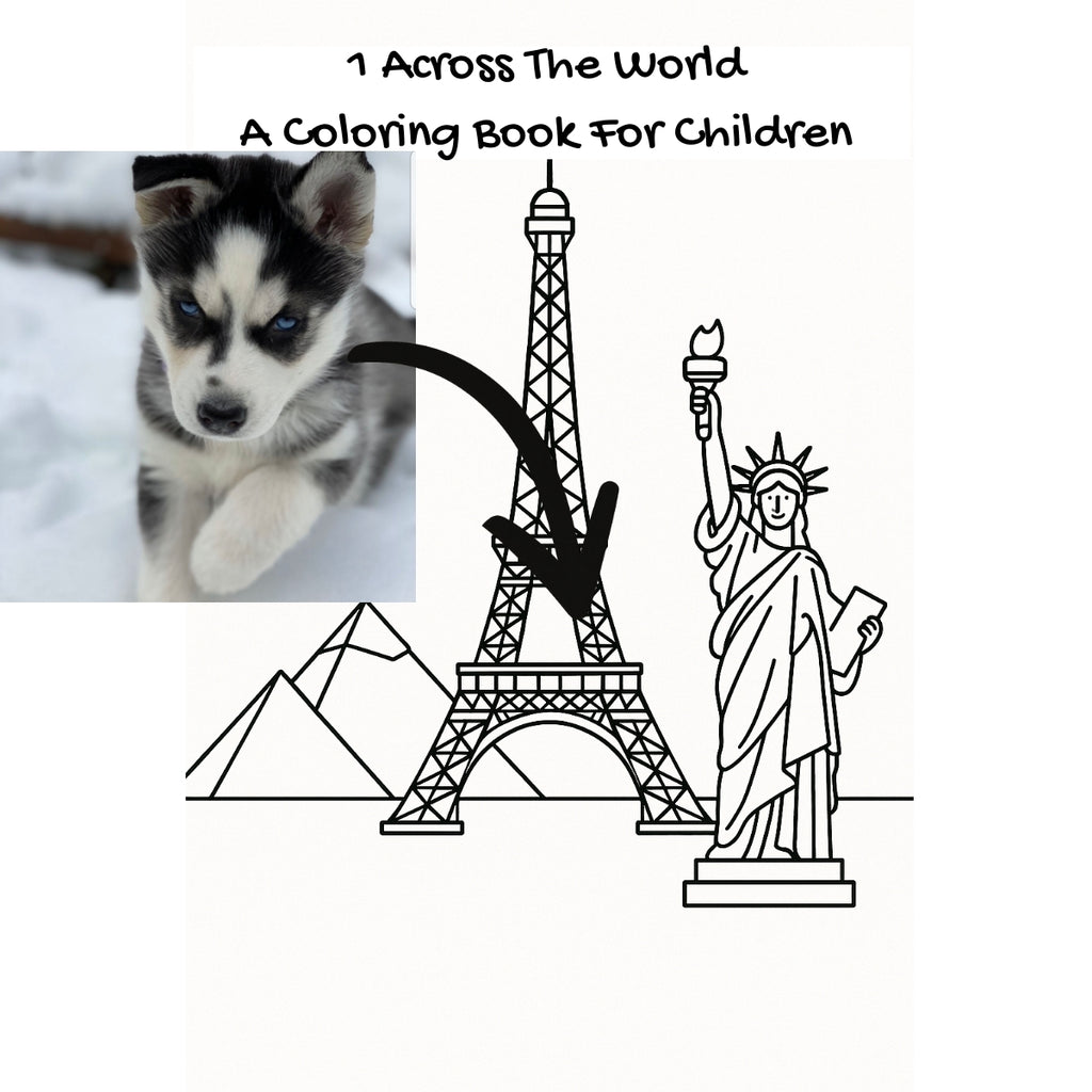 1 Across The World: A Coloring Book For Children