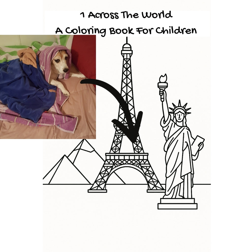 1 Across The World: A Coloring Book For Children