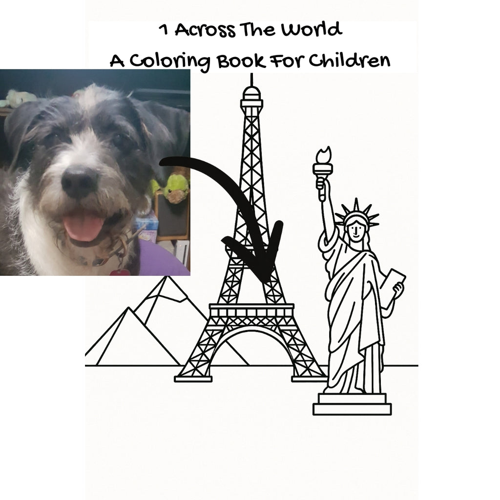 1 Across The World: A Coloring Book For Children