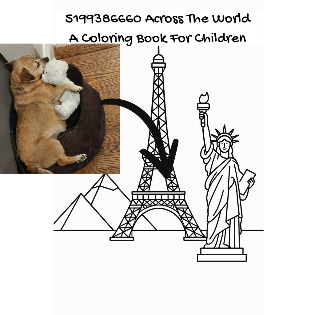 5199386660 Across The World: A Coloring Book For Children