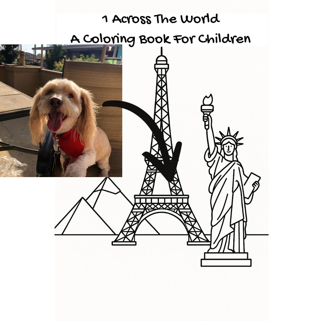 1 Across The World: A Coloring Book For Children