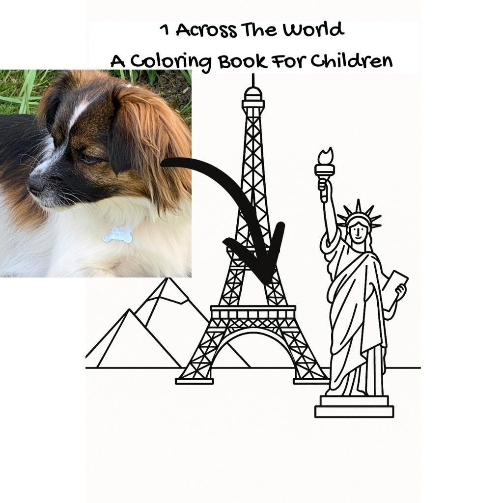 1 Across The World: A Coloring Book For Children