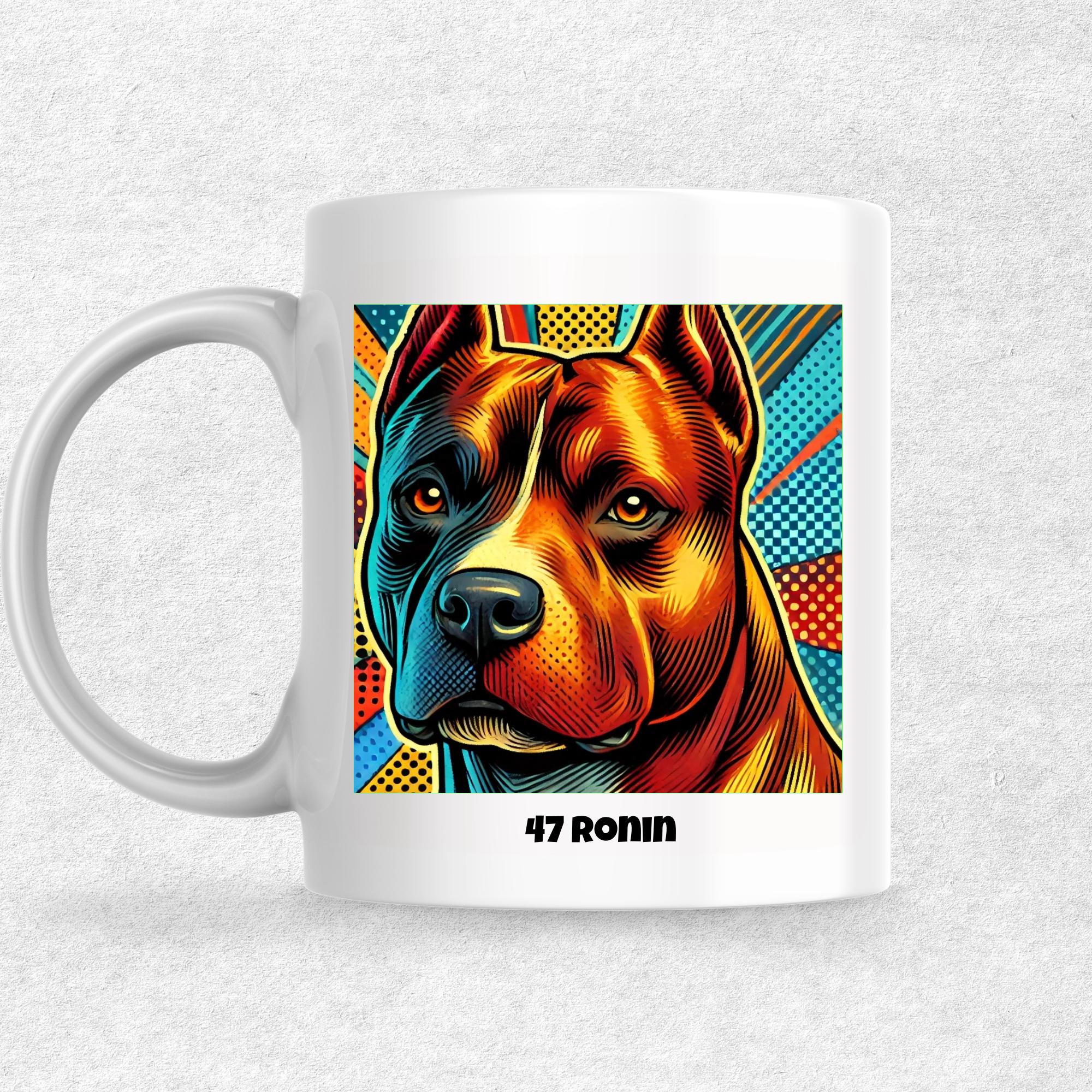 47 Ronin the Magnificent: Pop Art Coffee Mug
