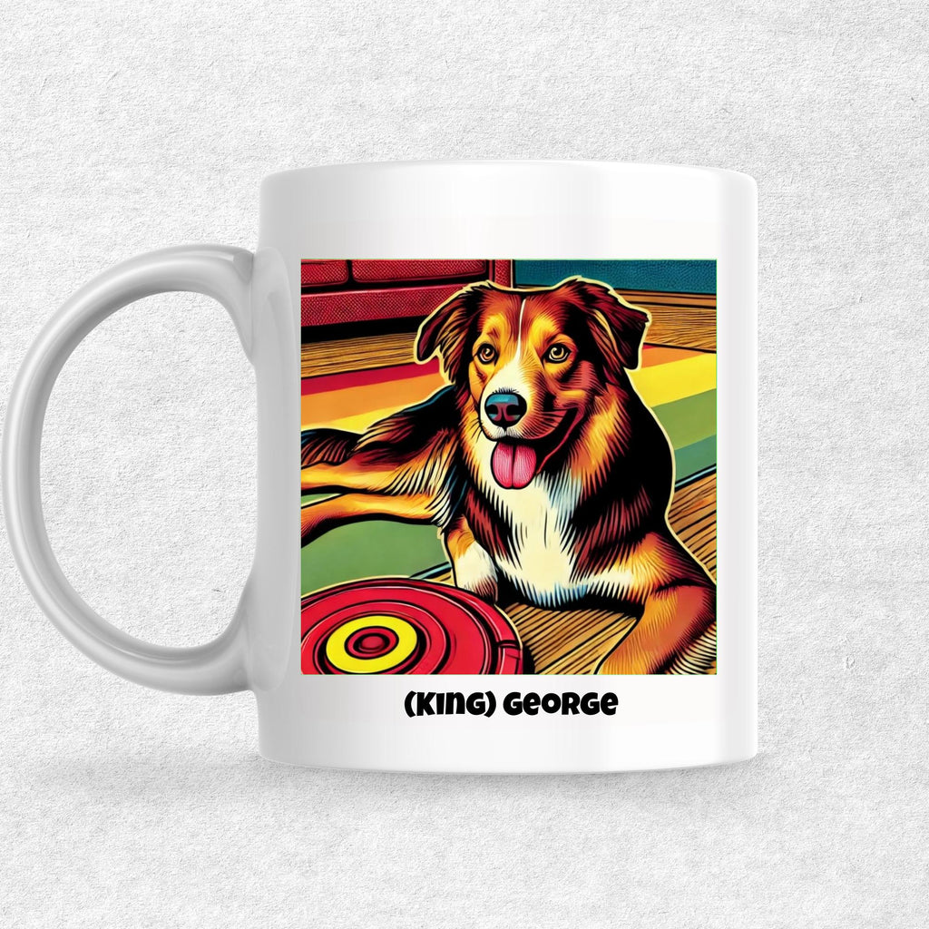 (King) George the Magnificent: Pop Art Coffee Mug