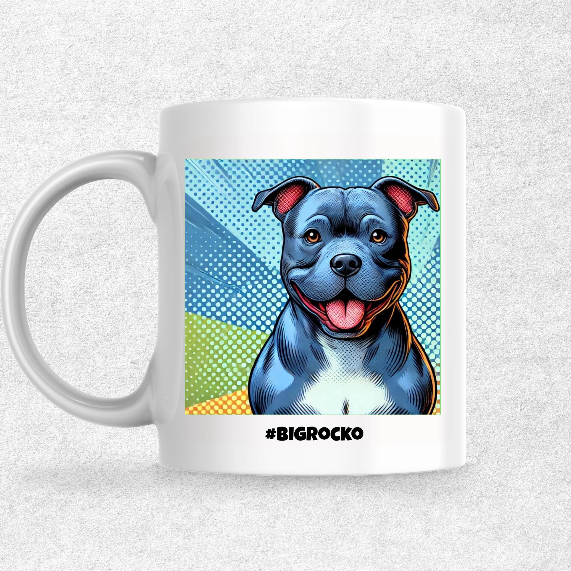 #bigrocko the Magnificent: Pop Art Coffee Mug