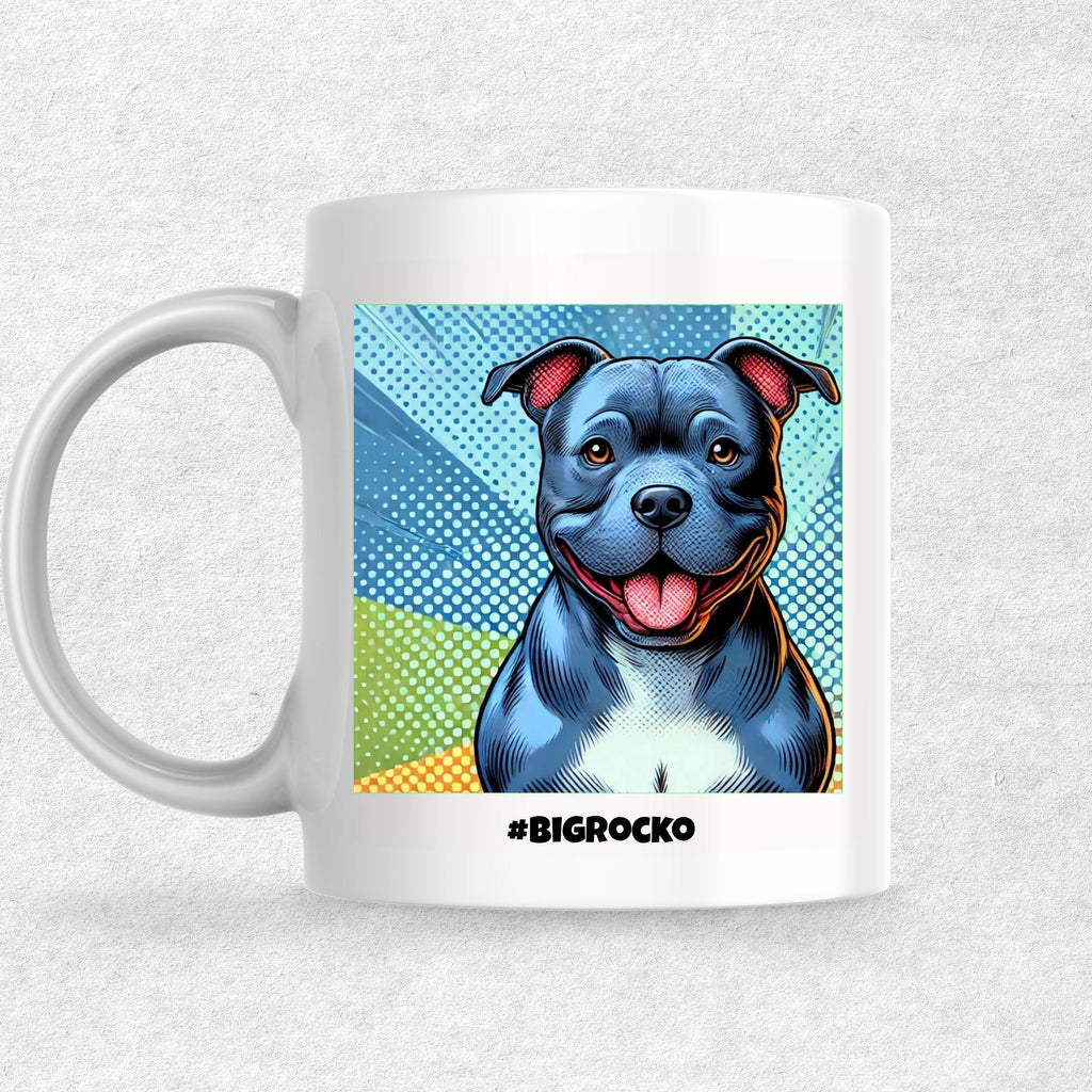 #bigrocko the Magnificent: Pop Art Coffee Mug