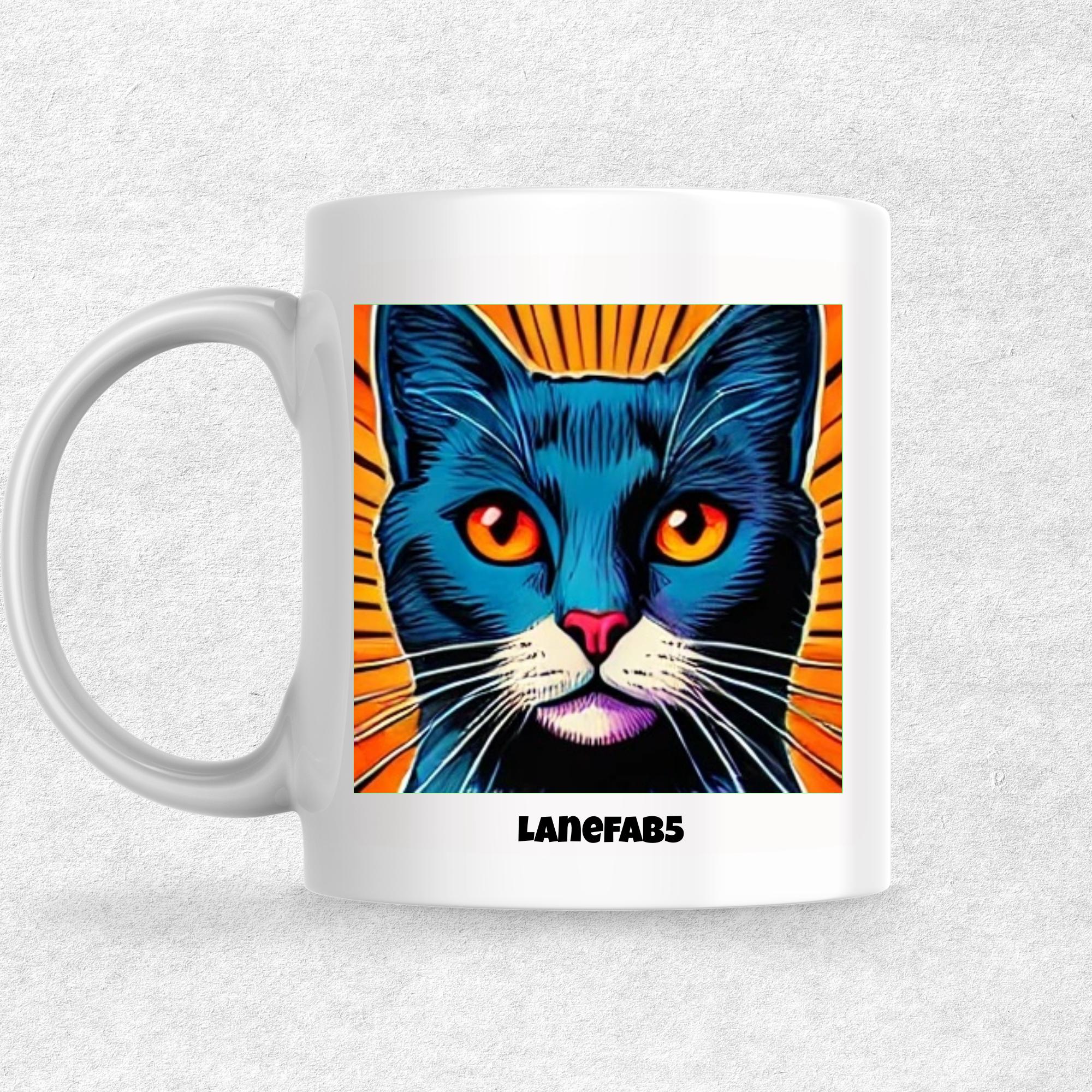 #lanefab5 the Magnificent: Pop Art Coffee Mug