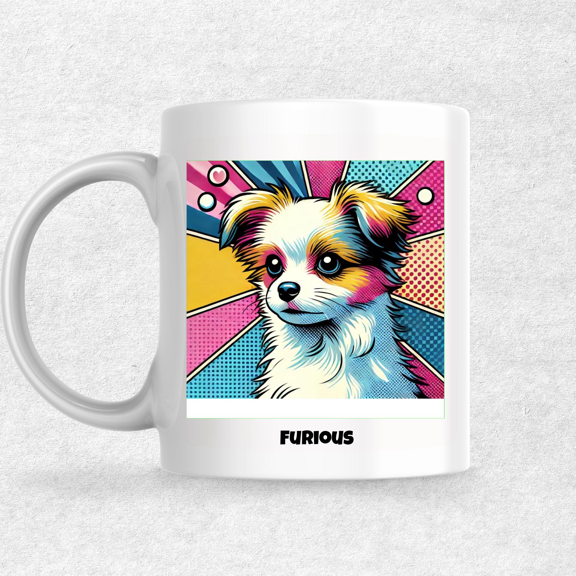 Furious the Magnificent: Pop Art Coffee Mug