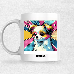 Furious the Magnificent: Pop Art Coffee Mug