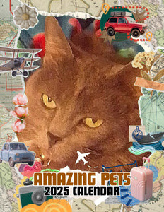 Amazing Pets: 2025 Wall Calendar (Pre-Order)
