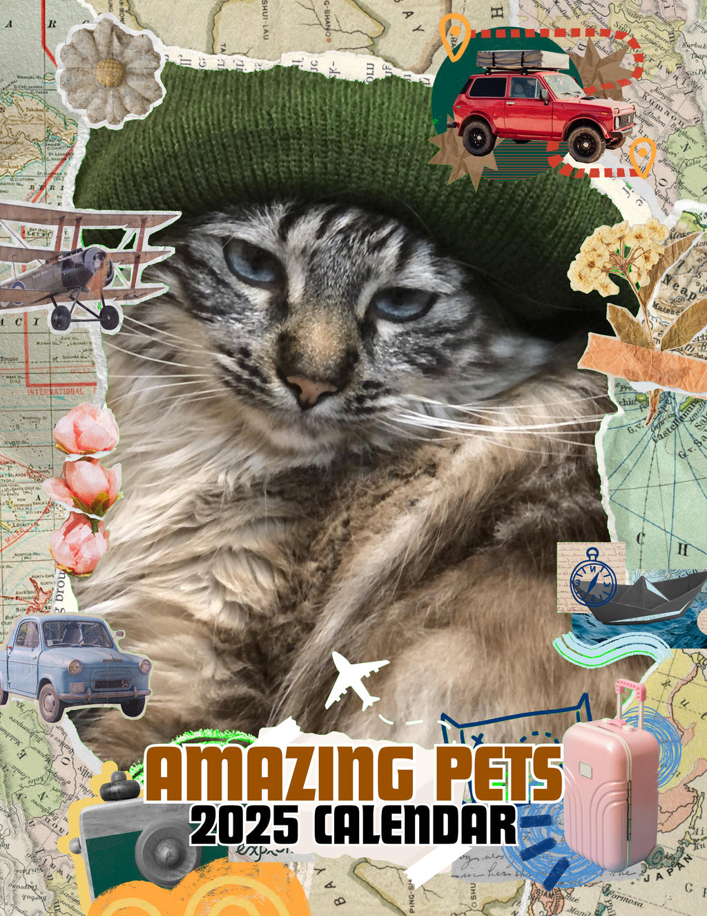 Amazing Pets: 2025 Wall Calendar (Pre-Order)