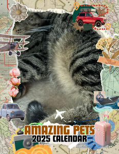 Amazing Pets: 2025 Wall Calendar (Pre-Order)