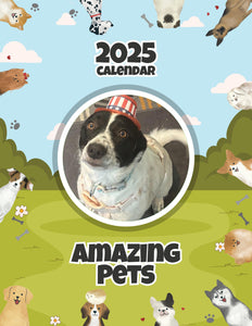 Amazing Pets: 2025 Wall Calendar (Pre-Order)
