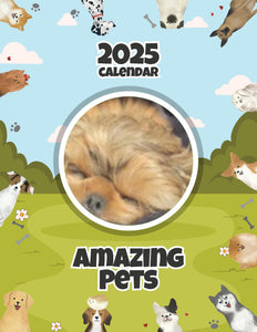 Amazing Pets: 2025 Wall Calendar (Pre-Order)