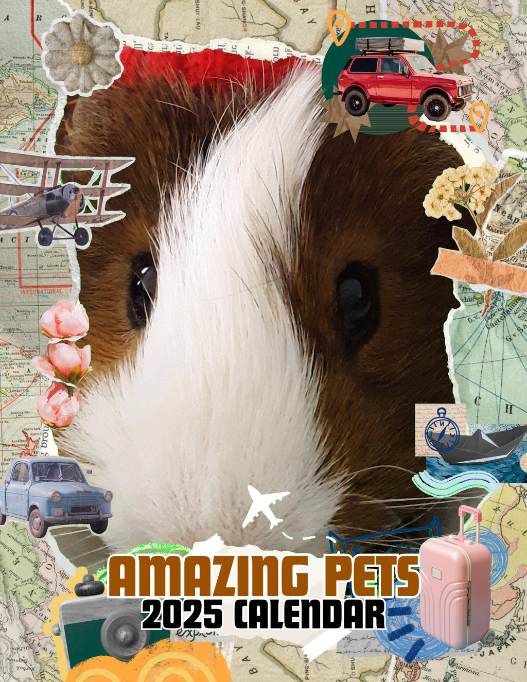 Amazing Pets: 2025 Wall Calendar (Pre-Order)