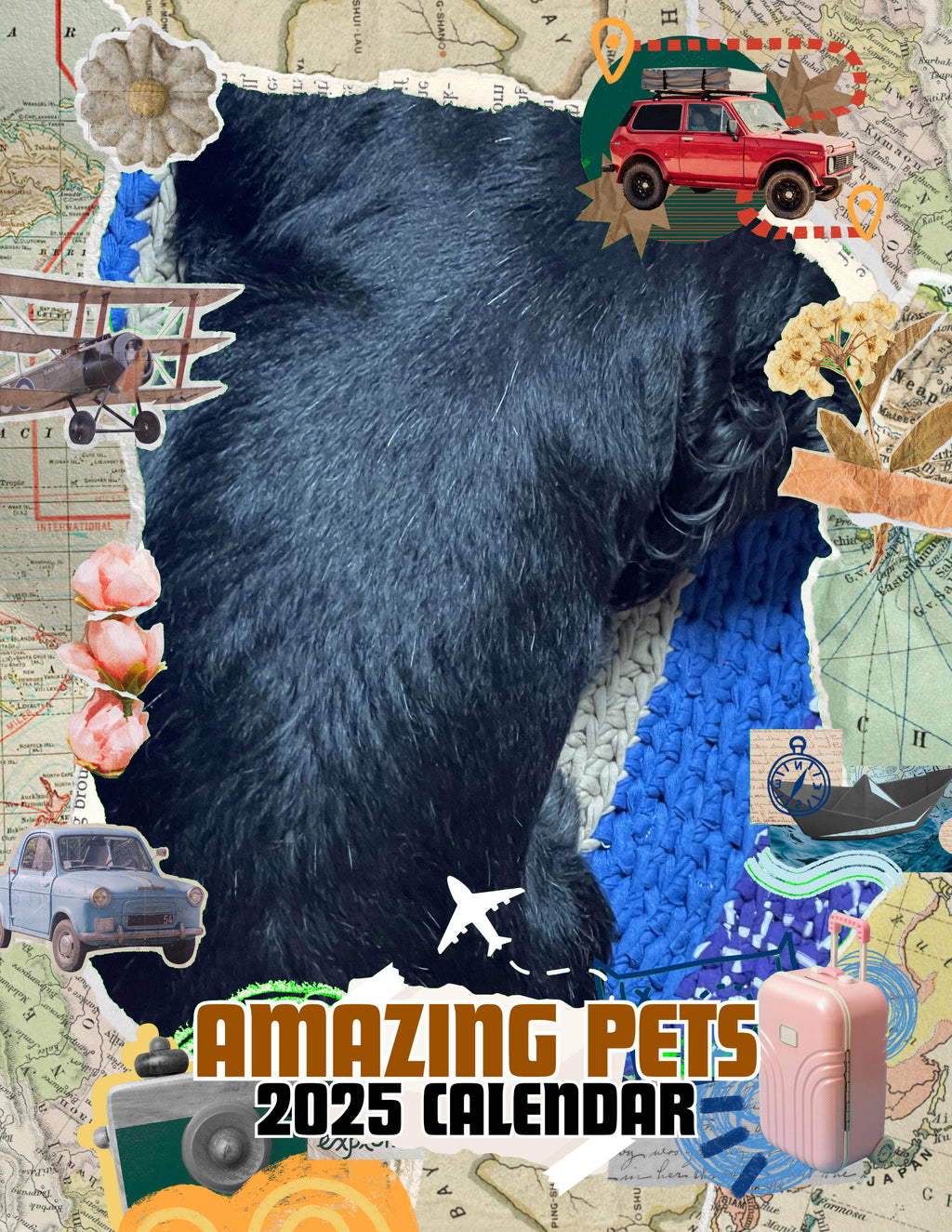 Amazing Pets: 2025 Wall Calendar (Pre-Order)