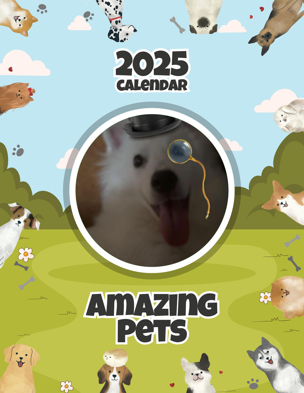 Amazing Pets: 2025 Wall Calendar (Pre-Order)