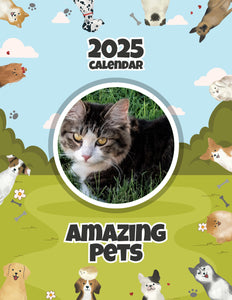 Amazing Pets: 2025 Wall Calendar (Pre-Order)