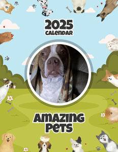 Amazing Pets: 2025 Wall Calendar (Pre-Order)