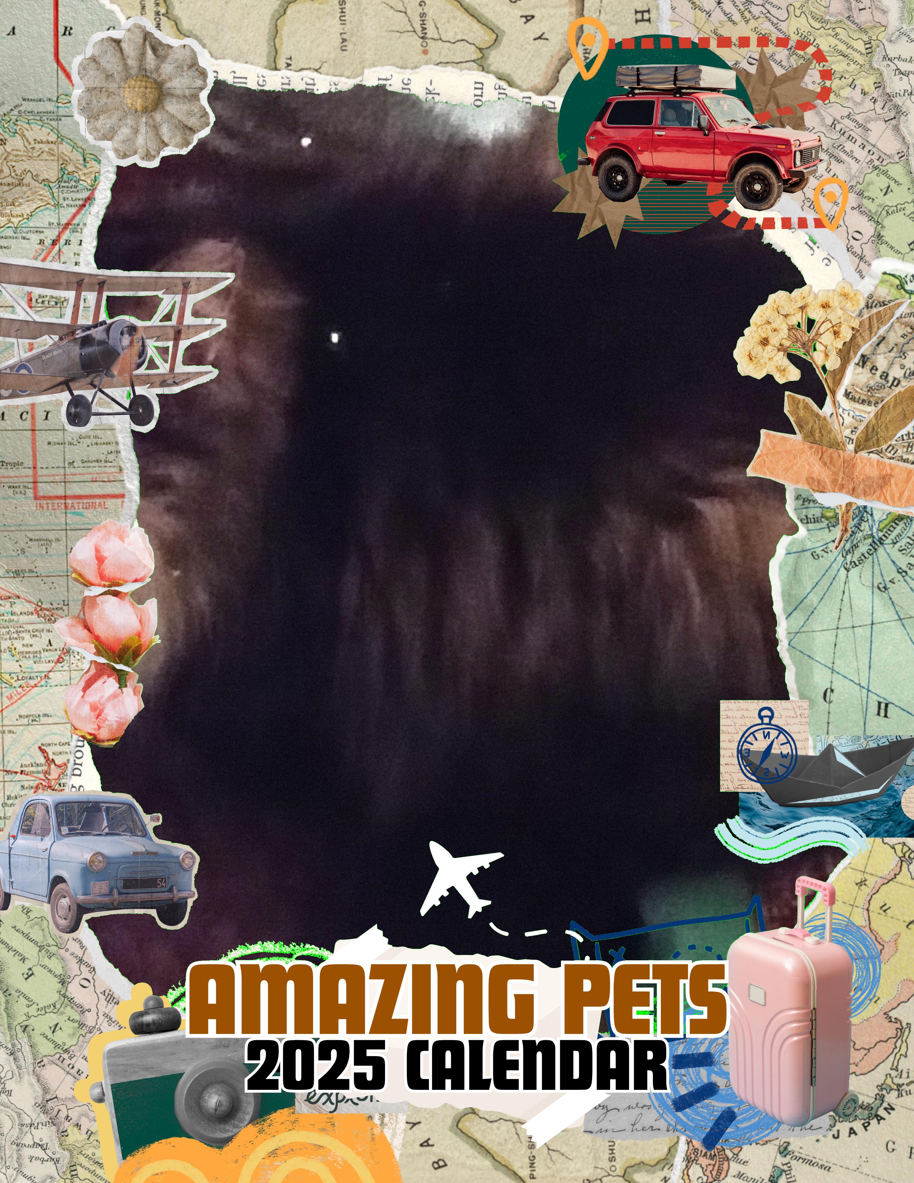 Amazing Pets: 2025 Wall Calendar (Pre-Order)