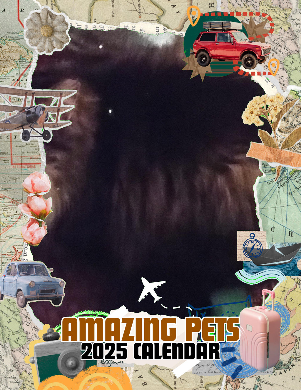 Amazing Pets: 2025 Wall Calendar (Pre-Order)