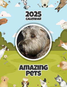 Amazing Pets: 2025 Wall Calendar (Pre-Order)