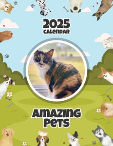 Amazing Pets: 2025 Wall Calendar (Pre-Order)