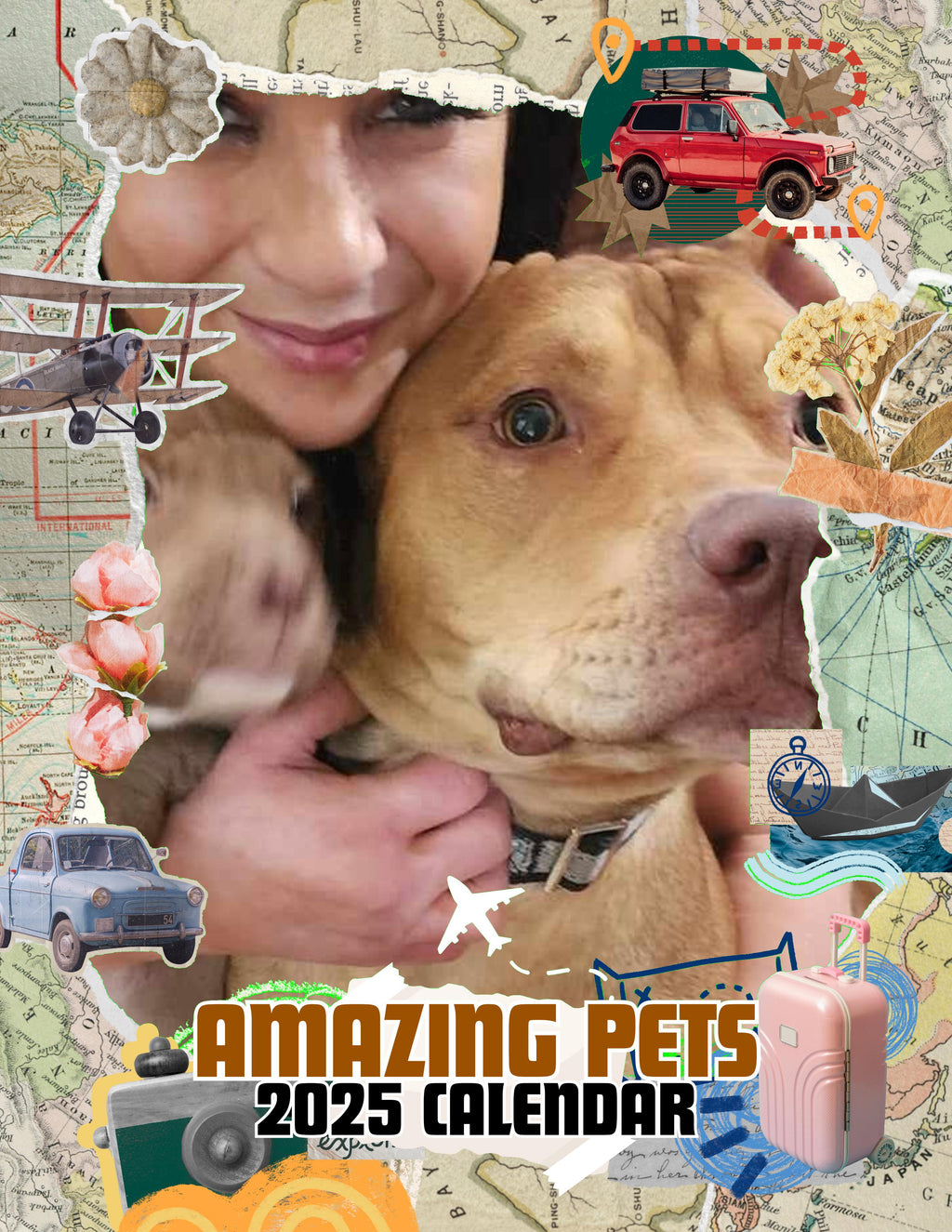 Amazing Pets: 2025 Wall Calendar (Pre-Order)