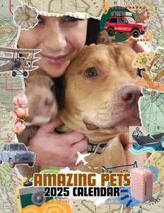 Amazing Pets: 2025 Wall Calendar (Pre-Order)
