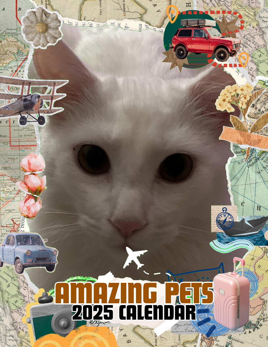 Amazing Pets: 2025 Wall Calendar (Pre-Order)