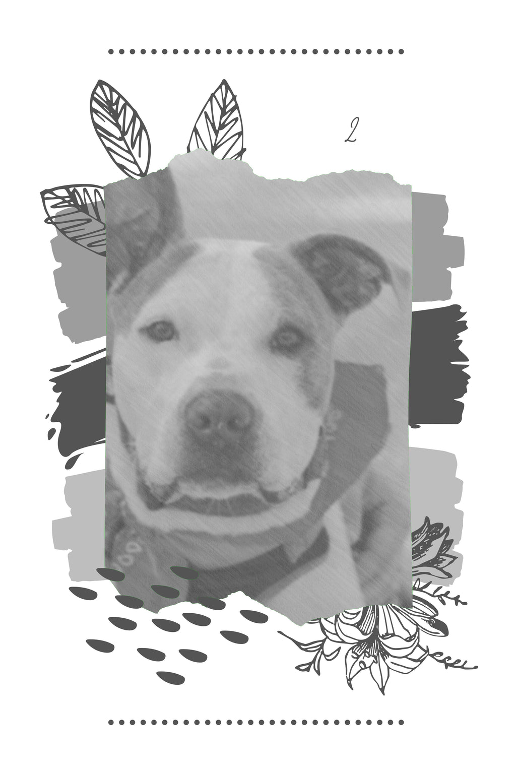 2 the Magnificent: Sketch Art Canvas