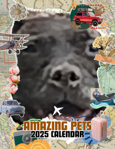 Amazing Pets: 2025 Wall Calendar (Pre-Order)