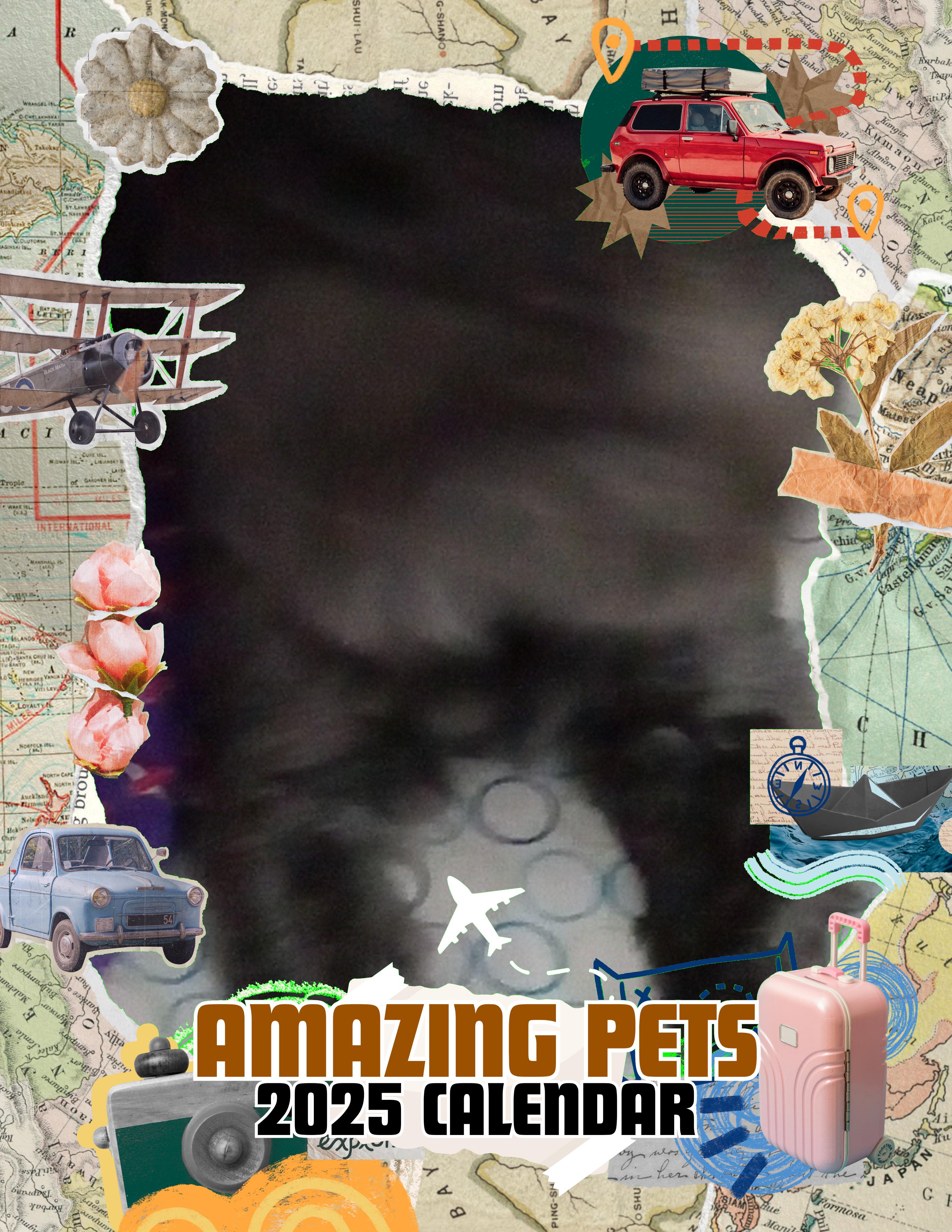 Amazing Pets: 2025 Wall Calendar (Pre-Order)