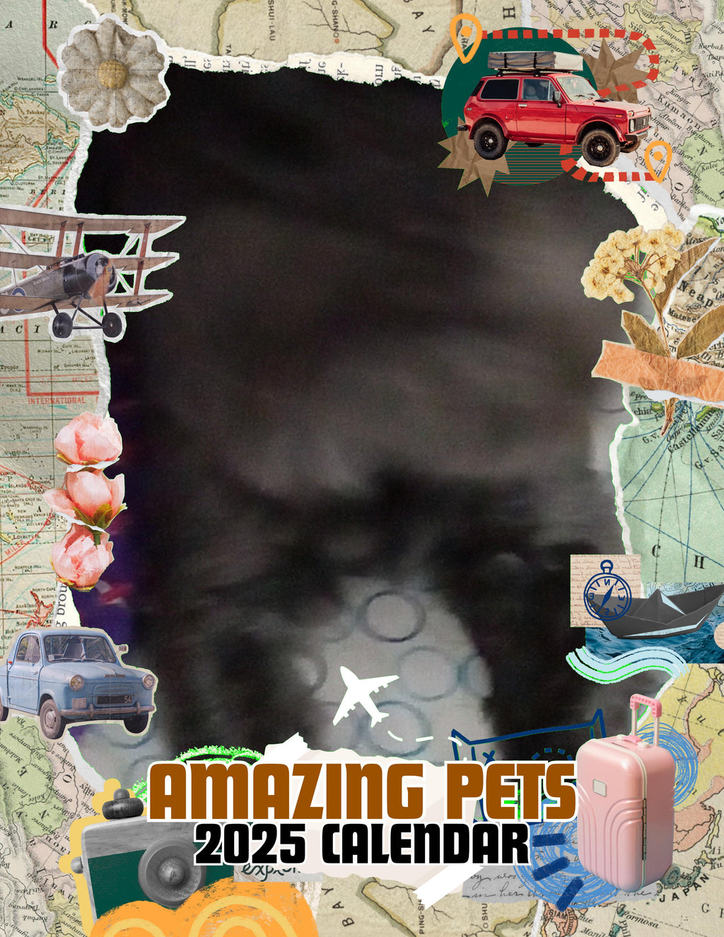 Amazing Pets: 2025 Wall Calendar (Pre-Order)