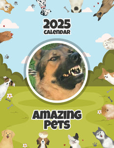 Amazing Pets: 2025 Wall Calendar (Pre-Order)