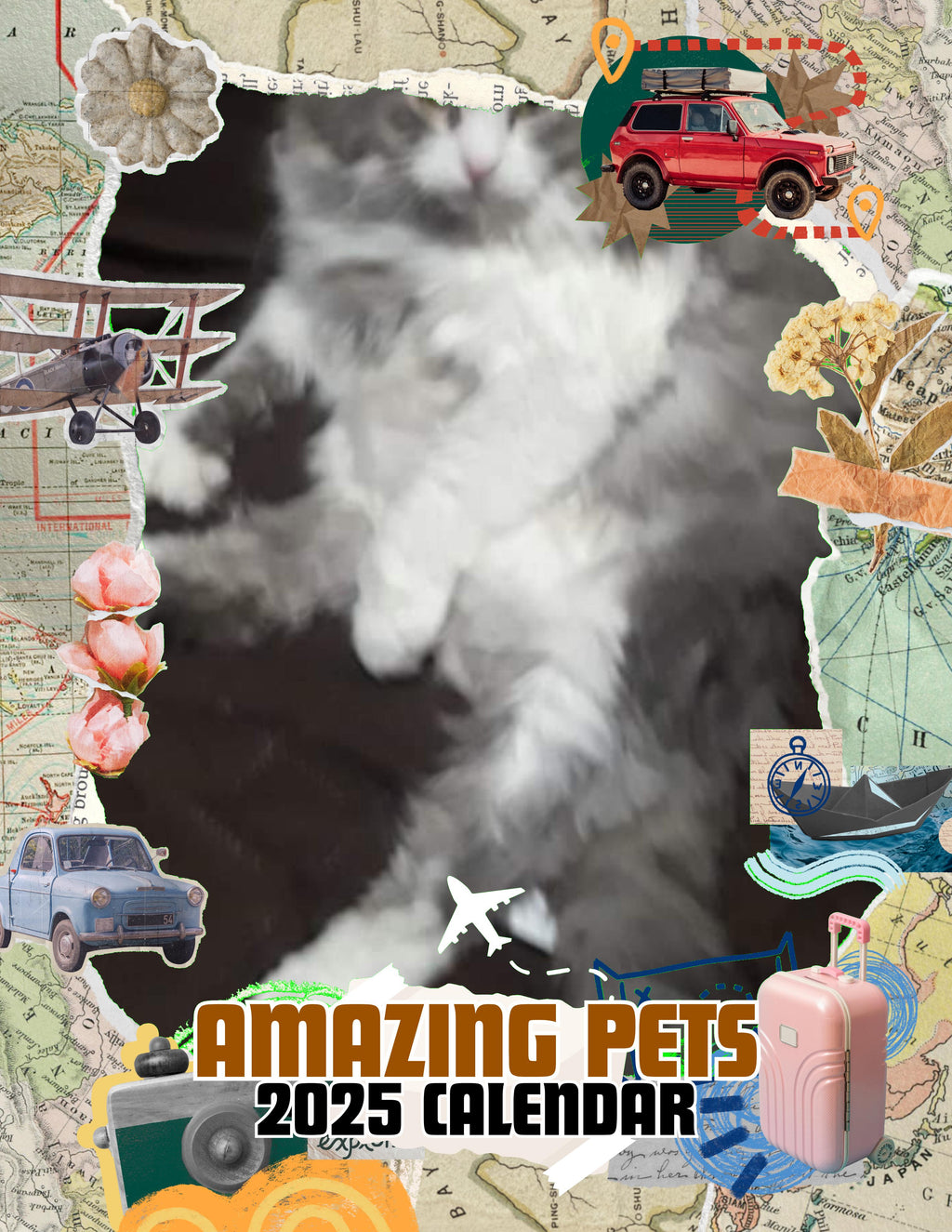 Amazing Pets: 2025 Wall Calendar (Pre-Order)
