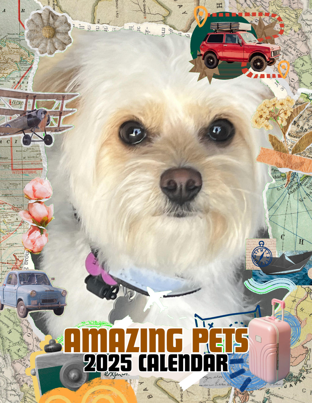 Amazing Pets: 2025 Wall Calendar (Pre-Order)