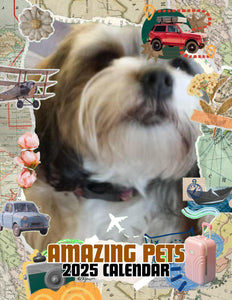 Amazing Pets: 2025 Wall Calendar (Pre-Order)