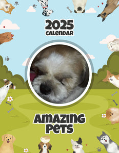 Amazing Pets: 2025 Wall Calendar (Pre-Order)